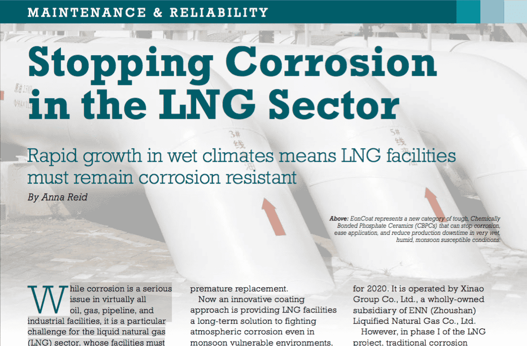 Protect Your LNG Assets From Corrosion