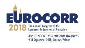 eurocorr The annual Congress of Thee European Federation of Corrosion
